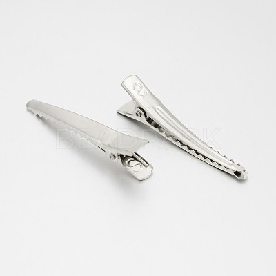 Iron Alligator Hair Clip Findings IFIN-A171-09D-1