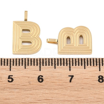 304 Stainless Steel Pendants STAS-L022-589B-1