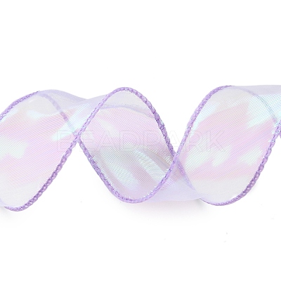 Fishtail Yarn Iridescent Ribbon for Bowknot Making OCOR-B004-02A-05-1