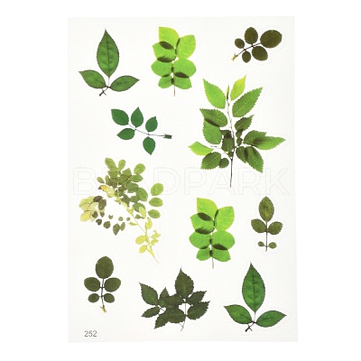 Waterproof Plastic Self Adhesive Stickers DIY-F064-13A-1