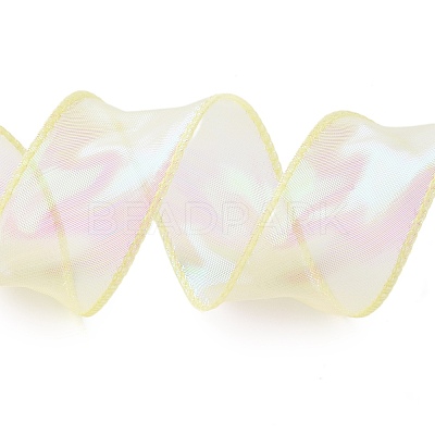 Fishtail Yarn Iridescent Ribbon for Bowknot Making OCOR-B004-02A-04-1