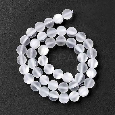 Synthetic Moonstone Beads Strands G-E573-01B-16-1