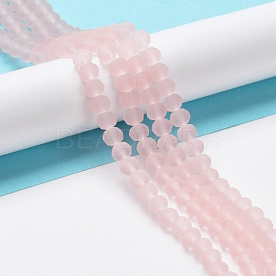 Transparent Glass Beads Strands EGLA-A034-T3mm-MD22-1