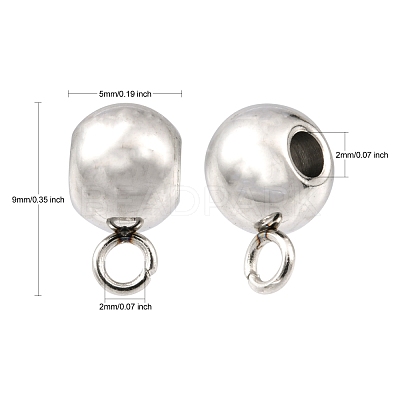 Tarnish Resistant 304 Stainless Steel Tube Bails STAS-G130-25P-1
