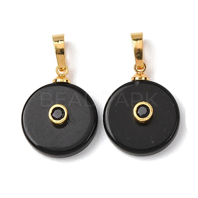 Natural Mixed Stone Pendants G-P628-03G-M-1