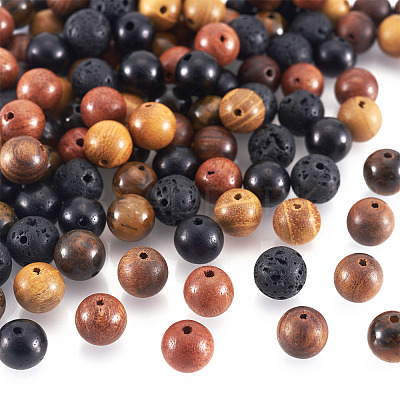 300Pcs 6 Style Beads Jewelry Making Finding Kit DIY-KS0001-32-1
