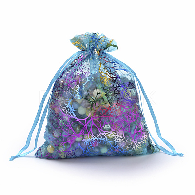 Organza Gift Bags OP-Q051-7x9-01-1