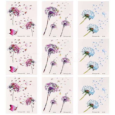 Dandelion Body Art Tattoos JX100A-1