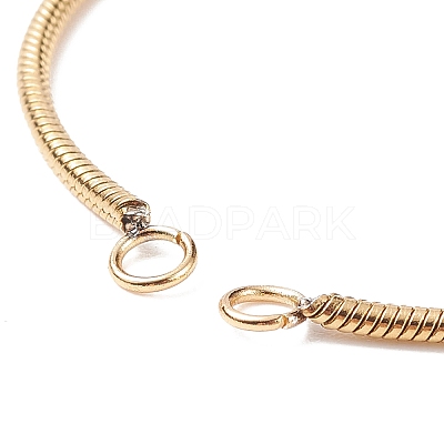 Ion Plating(IP) Adjustable 304 Stainless Steel Bracelet Making LS-STAS-G169-02G-1