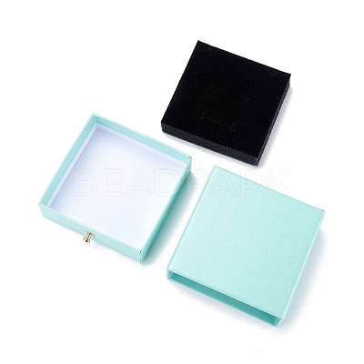 Square Paper Drawer Jewelry Set Box LS-CON-C011-03A-04-1