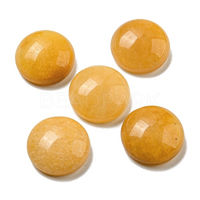Natural Yellow Aventurine Cabochons G-C115-02A-43-1