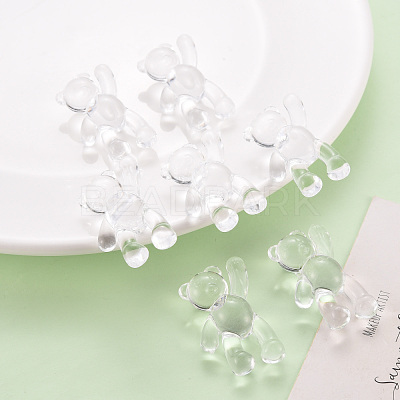 Transparent Acrylic Beads X-MACR-S373-01B-205-1
