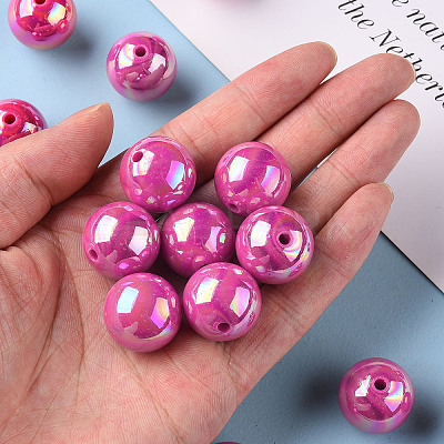 Opaque Acrylic Beads X-MACR-S370-D20mm-A13-1