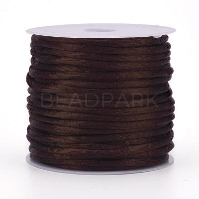 Nylon Satin Rattail Cords NWIR-L006-2mm-03-1