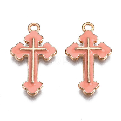 Alloy Enamel Pendants ENAM-S121-059H-1