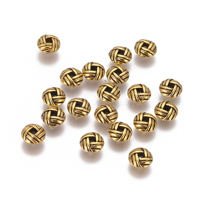 Zinc Alloy Spacer Beads X-PALLOY-ZN25847-AG-FF-1