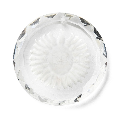 Transparent Glass Pendants X-GLAA-Q090-03-1