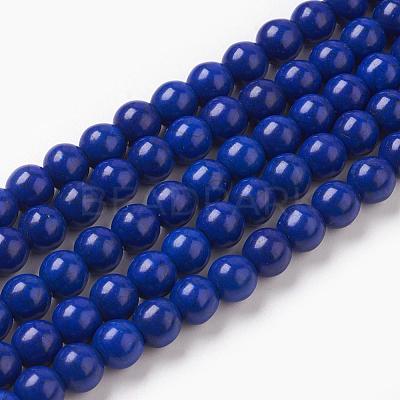Synthetic Turquoise Beads Strands TURQ-G106-8mm-02N-1