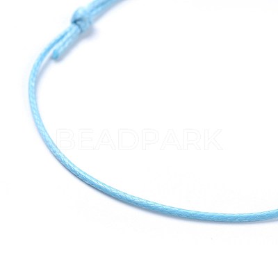 Eco-Friendly Korean Waxed Polyester Cord Bracelet Making BJEW-JB04256-09-1