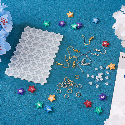 DIY Earring Making Kits DIY-TA0004-76-1