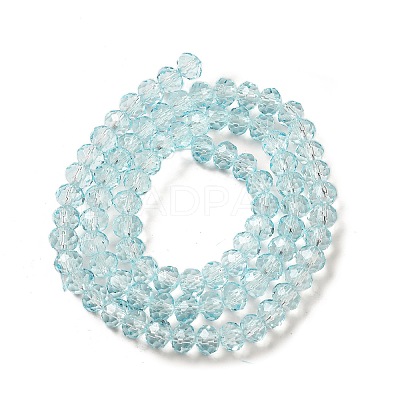 Transparent Baking Paint Glass Beads X1-DGLA-A034-T6mm-D06-1
