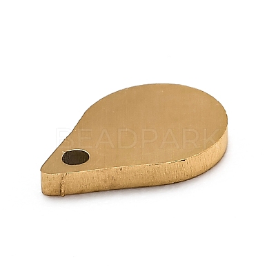 Ion Plating(IP) 304 Stainless Steel Pendants STAS-O133-05H-G-1