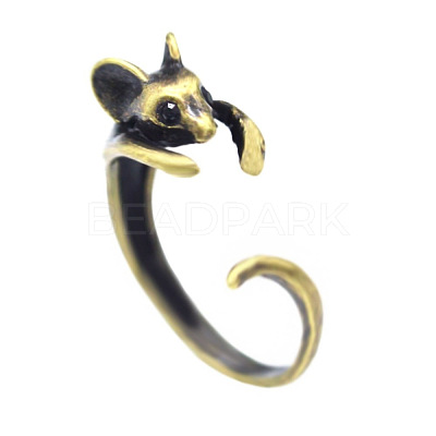 Mouse Alloy Cuff Rings WGAF3DE-02-1