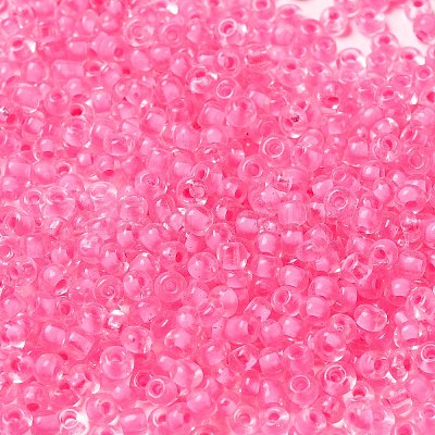 8/0 Transparent Glass Seed Beads SEED-F003-03B-04-1