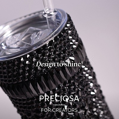 Preciosa® Crystal Hotfix Flatback Stones Y-PRC-HSS12-60010-1
