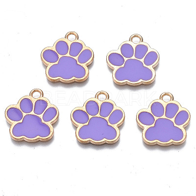 Alloy Enamel Pendants X1-ENAM-T016-22LG-D-RS-1