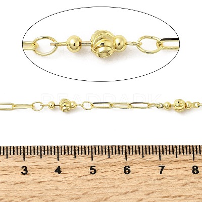 Brass Figaro Chains KK-D391-02G-1
