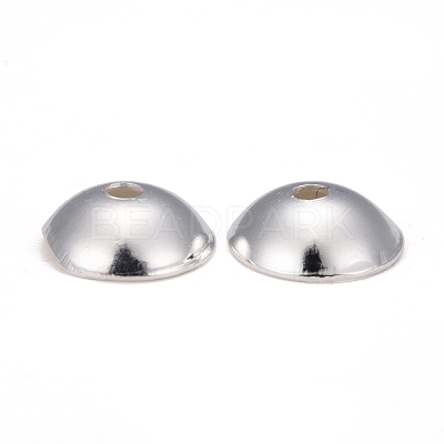 201 Stainless Steel Bead Caps STAS-F040-20D-S-1