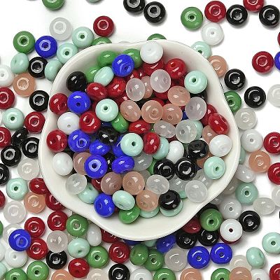 Opaque & Transparent Colours Glass Seed Beads SEED-C001-03A-01-1