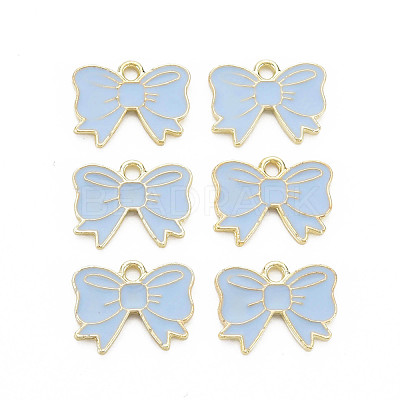Alloy Enamel Pendants PALLOY-S181-043-NR-1