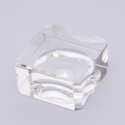 Glass Crystal Ball Stand ODIS-WH0007-07D-1
