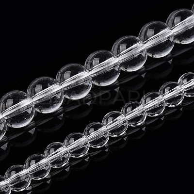 Transparent Glass Beads Strands GLAA-T032-T4mm-13-1