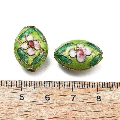 Handmade Cloisonne Beads CLB-Q002-08A-1