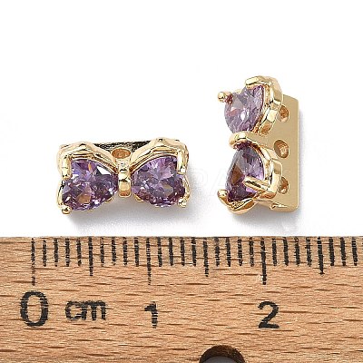 Brass Pave Cubic Zirconia Multi-Strand Links FIND-Z029-12D-1
