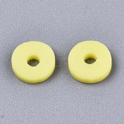 Handmade Polymer Clay Beads X-CLAY-Q251-4.0mm-35-1