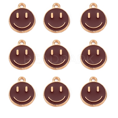 Alloy Enamel Charms ENAM-YW0001-97-L-1