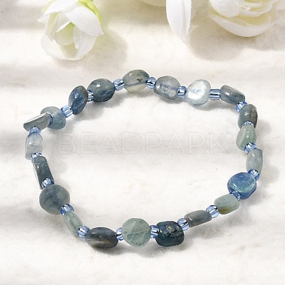 Natural Kyanite Beads Bracelets GG-CBA05D5-02A-08AB-1