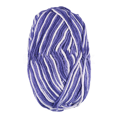 Light Gradient Segment Dyed Polyester Yarn DIY-TADJ0002-005I-1