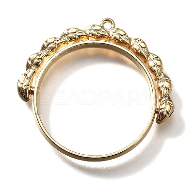 Alloy Open Back Bezel Pendants PALLOY-I223-12LG-1