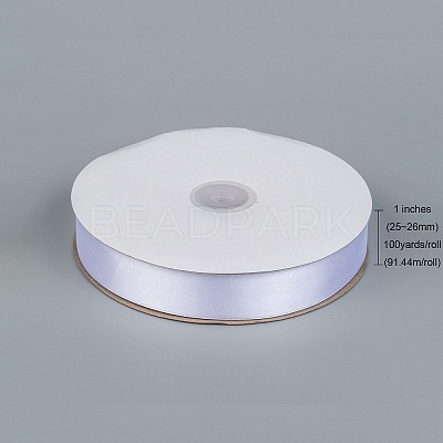 Single Face Solid Color Satin Ribbon SRIB-S052-25mm-001-1
