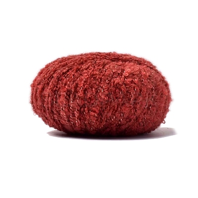 Fuzzy Polyester Knitting Crochet Yarn PW-WGBB5E2-16-1