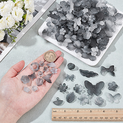 200G Transparent Acrylic Beads OACR-NB0001-53B-1