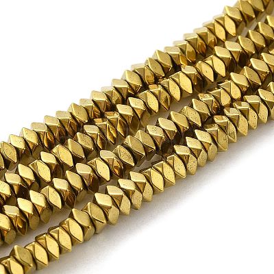 Electroplate Non-magnetic Synthetic Hematite Beads Strands G-J224B-06-1