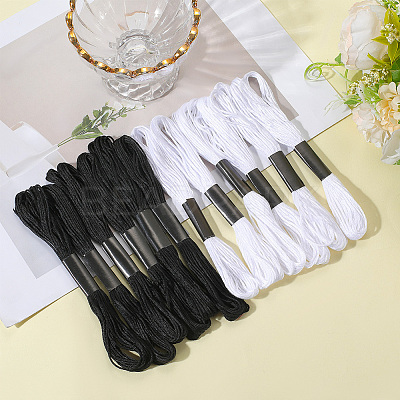 Polyester Embroidery Threads for Cross Stitch SENE-CY0001-07A-1
