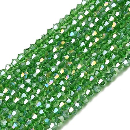 Glass Beads Strands LS-EGLA-S056-2mm-06-1