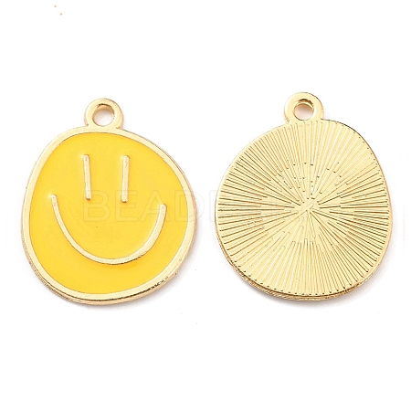Alloy Enamel Pendants LS-ENAM-D051-18G-02-1